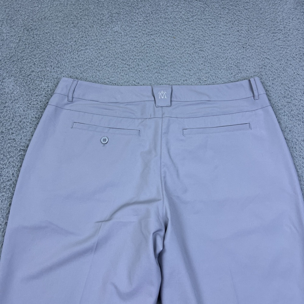 Lesmart Women's Golf Pants Size 14 Standard Fit Grey Stretch Trousers LG18002 - Picture 14 of 16